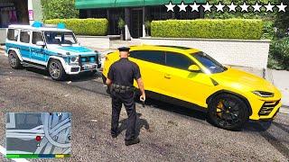 POLIZEI G63 AMG kontrolliert LAMBORGHINI URUS in GTA 5 RP!