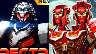 REAL STEEL WRB Spectre VS Aquabot & Sarge & Blockbuster & Six Shooter & No Joke & Tackle Danger Zone