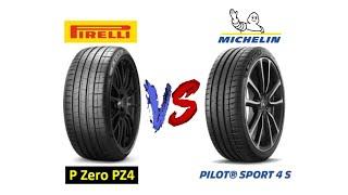 [Tire Comparison] Pirelli's P zero PZ4 vs Michelin's Sport 4S