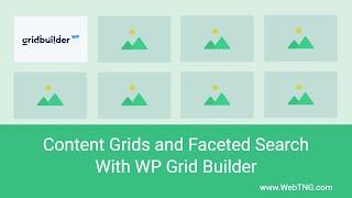 Content Grids and Faceted Search with WP Grid Builder