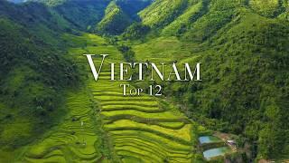 12 Best Places to Visit in Vietnam | Travel Video 2024