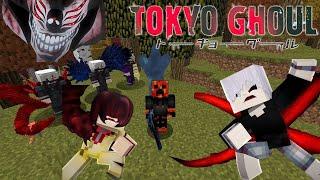 Обзор мода Tokyo Ghoul Adventure [1.12.2] на Minecarft!!!!!!!!!!!