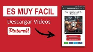 DOWNLOAD PINTEREST VIDEOS IN YOUR MOBILE 2023 ️ STEP BY STEP