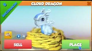  How to breed UNCOMMON CLOUD Dragon. Dragon Mania Legends. CLOUD Dragon hatched