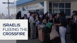 Rising tensions push Israelis to seek safety abroad