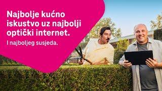 Najbolje kućno iskustvo uz najbolji optički internet