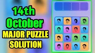 14 October Major puzzle durov Solved Today |Major Daily combo card 14 October |Major Puzzle Solution