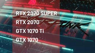 RTX 2070 SUPER vs RTX 2070 vs GTX 1070 Ti vs GTX 1070 | Testing Cyberpunk 2077 with Low, Medium,