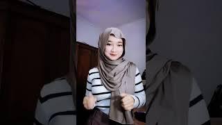 jilbab cantik baju belang | edisi ceker babat