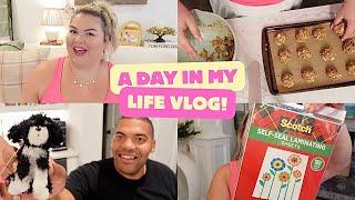 DAY IN MY LIFE: s'mores protein balls, new baby find, failed craft time *lol*