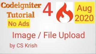 File Upload in Codeigniter 4