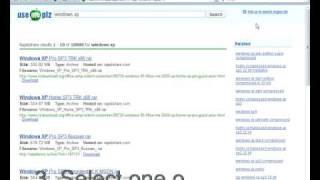How to search files on rapidshare