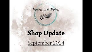 Shop Update September - Teil 4 // Finale des "Marathons" // Papiersets von Papermakeshappy