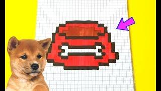 ВАУ!!! КРУТАЯ МИСКА ДЛЯ СОБАК рисуем по клеточкам ( THE MISK FOR DOGS)PIXEL ART