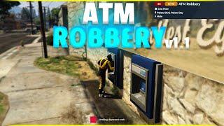 FREE QBCore ATM Robbery v1.1 Script Showcase