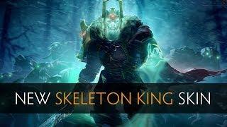 Dota 2 New Skeleton King (Wraith King) Skin (side by side comparison)