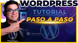 Cómo Crear Una Página Web en WordPress ▶︎ Paso a Paso ◀︎ Curso para principiantes 