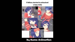 If Mitas started to attacked Crazy Mita #shorts #miside