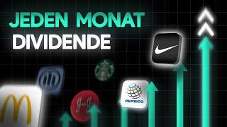 Jeden Monat Dividende - Top 15 Aktien für dein Portfolio!