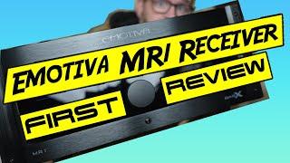 Finally! It's Here! Emotiva MR1 Receiver Review