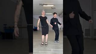 Mother & Son #Shorts n. 82 #motherandson #dancers #elegance