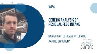 GENETIC ANALYSIS of RESIDUAL FEED INTAKE – GenTORE