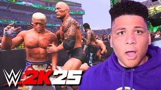 I Played a Bloodline Rules Match in WWE 2K25!