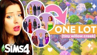 What Happens When You Move an Entire World Into ONE LOT in The Sims 4?