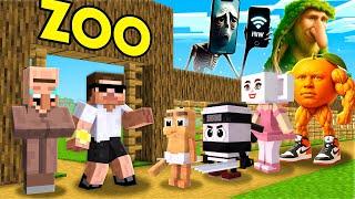 i Opened a Zoo for New Italian Brainrot in Minecraft..