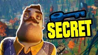 HELLO NEIGHBOR 2 SECRET - HOW TO GET SECRET BLUE KEY WALKTHROUGH