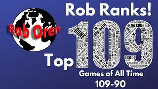 Rob's 109 Games of All Time: 109-90