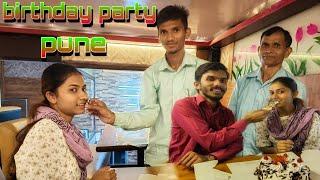 Travel vlog nashik to pune birthday party SHAMU A VLOG GAMIT UMARPATA  @sb.christsong