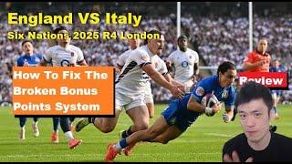 Review: England VS Italy Six Nations 2025 R4, Reactions & Analysis Recap