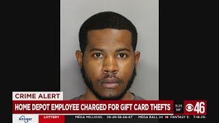 Home Depot Employee Stole 156K gift cards Andrew Jean Baptiste