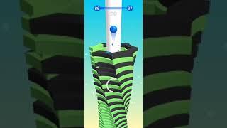 Stack Ball - Blast through platforms Level 86 WalkThrough | Fazie Gamer