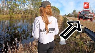 Two Game Wardens + A Bucket of Live Bait.. WHAT DID I CATCH?!
