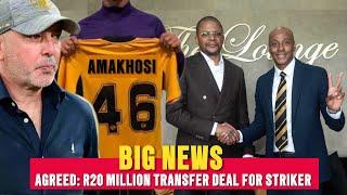 FINALLY  Kaizer Chiefs R20 MILLION Transfer Deal For New Striker | Fans Not Happy After | Nabi…