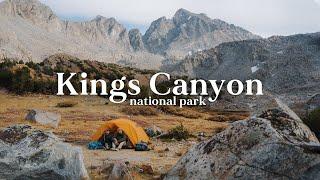 Two COLD Nights in Kings Canyon National Park | Backpacking Bishop Pass Trail