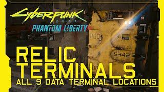 Cyberpunk 2077: Phantom Liberty - All 9 Relic Skill Data Terminal Locations [Update 2.0]