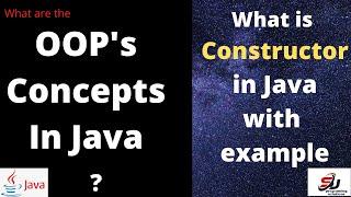 What is constructor in Java with example? | Why do we need constructor? | Why do we need constructor