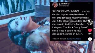 Rock Candy Sweet, Blue Banisters Music Video & More | Lana Tuesday *Live*