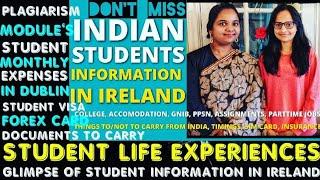 PLANNING TO STUDY IN IRELAND | COMPLETE STUDENT INFORMATION | STUDY ABROAD|INDIAN STUDENT LIFE