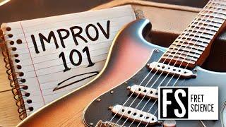 A new beginner-friendly framework for guitar improvisation