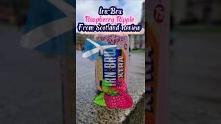 Irn-Bru Xtra Raspberry Ripple flavour  Review 󠁧󠁢󠁳󠁣󠁴󠁿 #barr #irnbru #raspberry #review