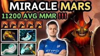  Miracle MARS Offlane Highlights 7.37d  MGod Offlane Gameplay - Dota 2