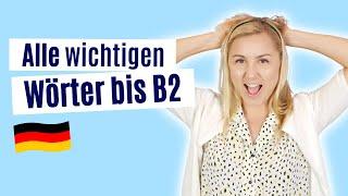 100 Wörter am Tag lernen? Mit dieser Methode geht das! Deutsch lernen A2, B2, B2