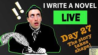 I write a novel(LIVE):DAY 27 Watch me write a novel in real-time. Lots of writing advice for authors