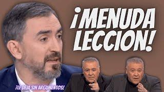 Ignacio Escolar  “DEJA sin ARGUMENTOS” a García Ferreras con esta RESPUESTA