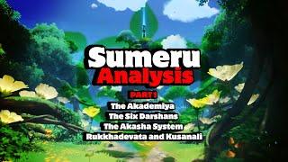 Sumeru Analysis Part 1: Akademiya, Six Darshans, Akasha System, Rukkhadevata and Kusanali