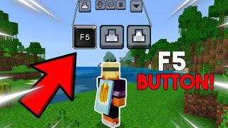 F5 Button For Minecraft Pocket Edition! (2025) | addon for minecraft pe 1.20